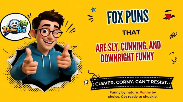 Fox Puns That Are Sly, Cunning, and Downright Funny