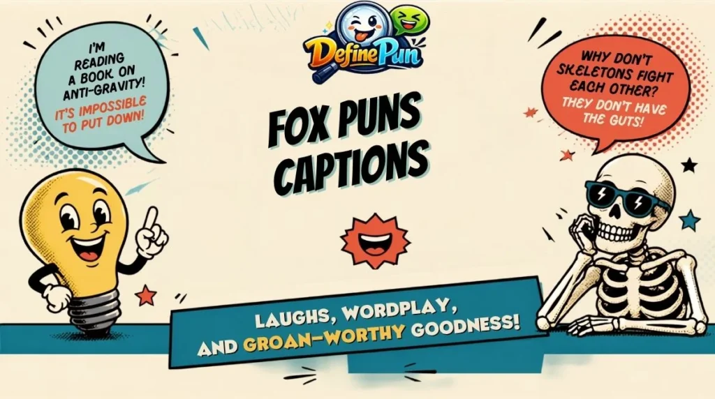 Fox Puns Captions