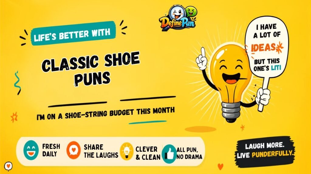 Classic Shoe Puns
