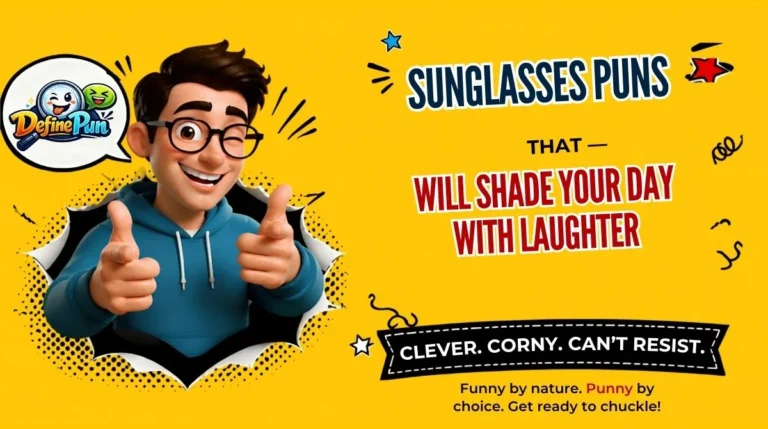 Sunglasses Puns That Will Shade Your Day With Laughter
