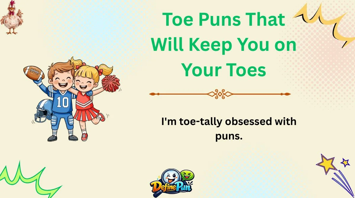 Toe Puns That Will Keep You on Your Toes