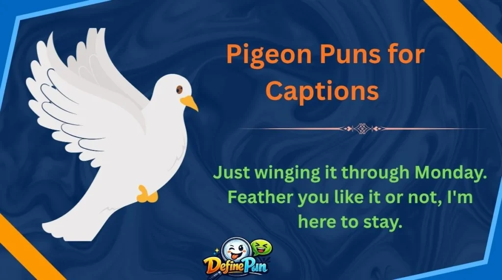 Pigeon Puns for Captions 